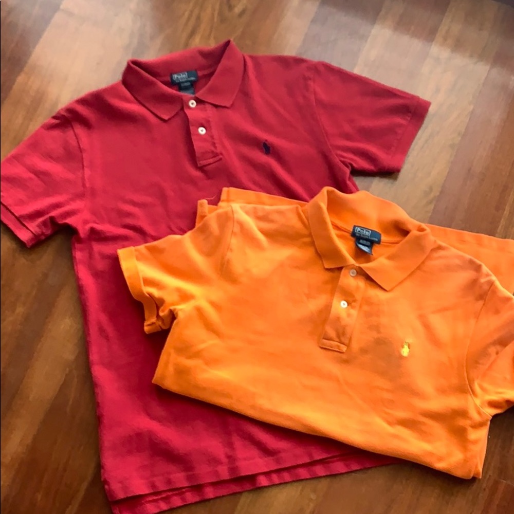 Red and Orange Polo size 18-20